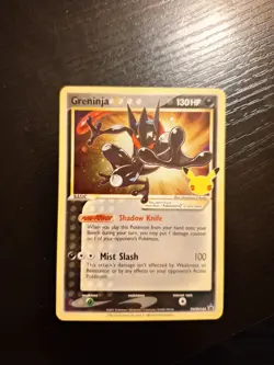 Pokemon TCG Black Star Promos Greninja Card #SWSH144 Near Mint Condition - Image 2