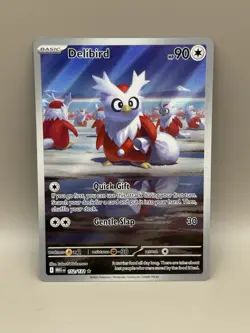 Delibird - 152/132 - Illustration Rare - Mega Evolutions - Pokemon Card - NM/M - Image 1