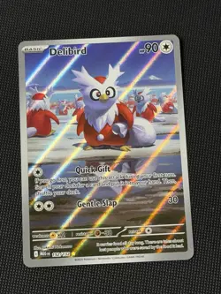Delibird - 152/132 - Illustration Rare - Mega Evolutions - Pokemon Card - NM/M - Image 1