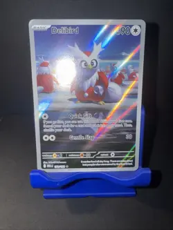 Pokemon Delibird 152/132 Mega Evolution Illustration Rare Card NM/M - Image 2