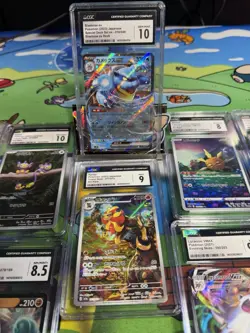 Pokemon TCG Lot of 10 Graded Cards - Image 3