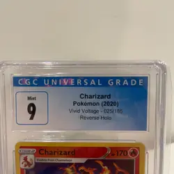 Charizard 025/185 Vivid Voltage - PSA 9 2020 Pokemon TCG Cards Single Graded - Image 2