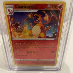 Charizard 025/185 Vivid Voltage - PSA 9 2020 Pokemon TCG Cards Single Graded - Image 3