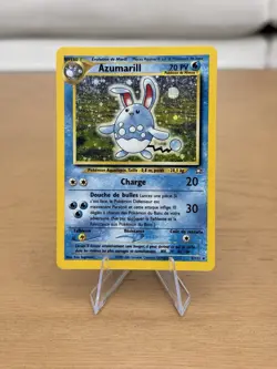 Pokemon Azumarill 2/111 Holo Rare Neo Genesis Unlimited - LP - Image 1
