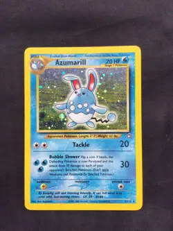 Pokemon Cards: Neo Genesis Rare Holo: Azumarill 2/111 - Image 1