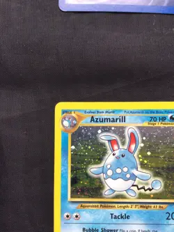 Pokemon Cards: Neo Genesis Rare Holo: Azumarill 2/111 - Image 3