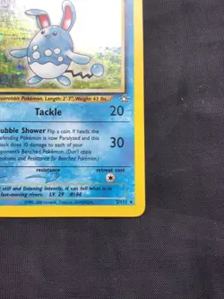 Pokemon Cards: Neo Genesis Rare Holo: Azumarill 2/111 - Image 5