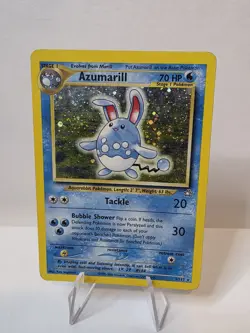 Pokemon Azumarill Neo Genesis 2/111 HOLO RARE LP Lightly Played Pokemon Vtg WOTC - Image 1