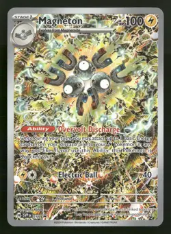 Magneton - SVP 159 - Illustration Rare - Black Star Promo - Pokemon Card - NM/M - Image 1