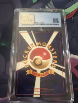 1997 Pokemon Japanese Fossil Magneton Holofoil Holo CGC Mint 9 - Image 3