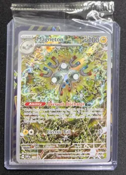 Pokemon Magneton ETB Promo SVP EN 159 SEALED Surging Sparks Crimped Edge 🔥 - Image 1