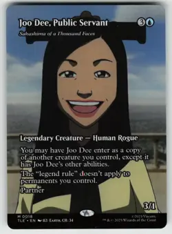 MTG Joo Dee, Public Servant - Sakashima of a Thousand Faces (Borderless) #18 NM - Image 1