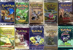 Pokemon Cards Booster Packs Only 400 Packs Total Base Set Aquapolis Skyridge Neo - Image 1