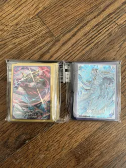 One Piece Card Game Official Sleeves Lot, Usopp, Kuzan - Image 1