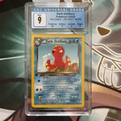 Dark Octillery 1st Edition Neo Destiny 2002 9 MINT CGC Pokemon Card - Image 1