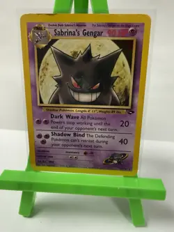 Pokemon Sabrina's Gengar 90 HP Stage 2 Gym Challenge 29/132 Rare 2000 Card - Image 1