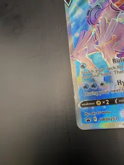 Origin Forme Palkia V SWSH253 - Full Art - Sword & Shield Promo Pokemon Card NM - Image 4