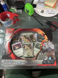 Pokemon Bloodmoon Ursaluna ex Box TCG Trading Card Game New Factory Sealed - Image 1