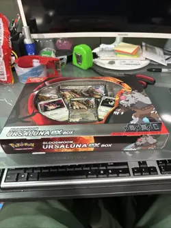 Pokemon Bloodmoon Ursaluna ex Box TCG Trading Card Game New Factory Sealed - Image 2