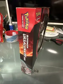 Pokemon Bloodmoon Ursaluna ex Box TCG Trading Card Game New Factory Sealed - Image 3