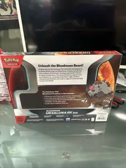Pokemon Bloodmoon Ursaluna ex Box TCG Trading Card Game New Factory Sealed - Image 5