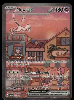 Mew ex - SV: Scarlet & Violet Promo Cards SVP053 Holo Pokemon Card - Image 1