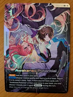 Awakened Potential - GD03-118 R+ - Gundam TCG Card Game - Image 1