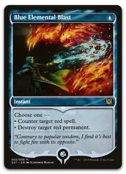 Blue Elemental Blast #2 (LP) Signature Spellbook Jace SS1 Magic MTG - Image 1