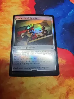 Brotherhood Regalia - Universes Beyond: Assassin's Creed (ACR) - Foil - NM - Image 1