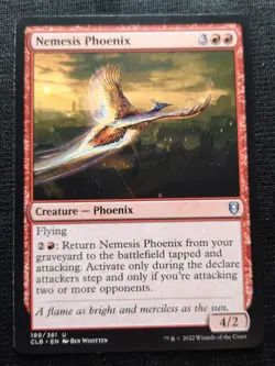 Nemesis Phoenix - CLB - NM Unplayed - EN - 189 - Image 1
