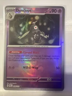 Dusclops #36/131 (Master Ball Pattern) Pokemon TCG SV: Prismatic Evolutions - Image 1
