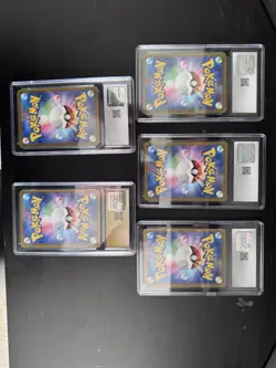 Pokemon JP Art Rare CGC Graded Slab Lot of 5-Pristine 10, Gem Mint 10, 2x 8.5, 8 - Image 2