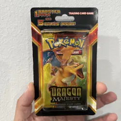 Pokemon TCG Dragon Majesty Blister Pack Charizard Art - Factory Sealed - Image 1