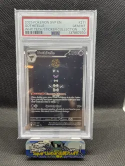 2025 POKEMON SVP EN-SV BLACK STAR PROMO #211 GOTHITELLE PSA 10 - Image 1