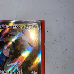 Pokemon Reshiram & Zekrom GX Ultra Rare Full Art TAG TEAM Ungraded - Image 4