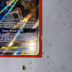 Pokemon Reshiram & Zekrom GX Ultra Rare Full Art TAG TEAM Ungraded - Image 5