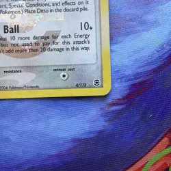 Pokemon Ditto 4/113 Holo. Very good condition . - Image 2