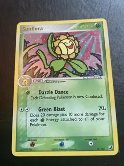 Sunflora 16/115 EX Unseen Forces - Stamped Holo - MP - Pokemon TCG - Image 1
