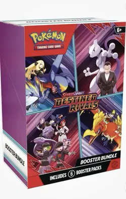Pokemon TCG Destined Rivals Booster Bundle New/ Factory Sealed (6 Packs) - Image 1