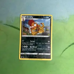 Scrafty 042/073 Reverse Holo Rare - Champion's Path - Pokemon TCG - NM - Image 1