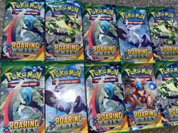 Pokemon XY Roaring Skies Booster Pack LOT of 10 With SUPRISE SINGLE/s 820650109768 - Image 2