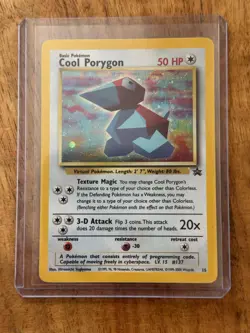 Pokemon TCG English Cool Porygon Holo Black Star Promo #15 - Image 1