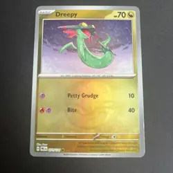 Pokemon Dreepy 071/131 Master Ball Holo Sv: Prismatic Evolutions English 2025 - Image 1