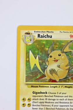 1999 Pokemon - Raichu - Fossil Set - Holo Rare 14/62 [LP] - Image 4