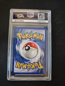 Pokemon Card Fossil Set Holo Raichu 14/62 WOTC 1999 PSA 5 TCG - Image 3