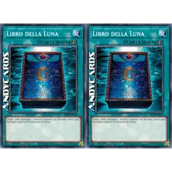 LIBRO DELLA LUNA 2x • (Book Of Moon) • Comune • EGS1 IT024 • 1Ed • Yugioh! - Image 1