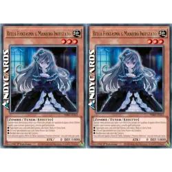 BELLA FANTASMA & MANIERO INFESTATO 2x • Rara • PHRE IT043 • 1Ed • Yugioh! - Image 1