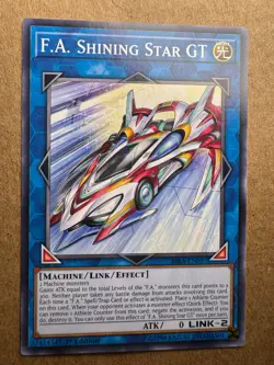 F.A. Shining Star GT RIRA-EN097 Rising Rampage 1st Edition Yugioh - Image 1