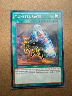 MONSTER GATE SR07-EN030 1ST ED Yugioh - Image 1