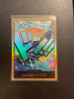 Yamato Don!! Card (Gold Foil) - PRB 01 - Image 1
